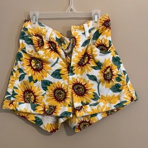 American Apparel Sunflower Shorts